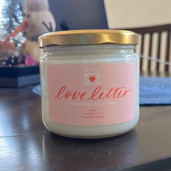 Evil Queen Candle - Love Letter - February Subscription Box - Unburned - Picture 1 of 4
